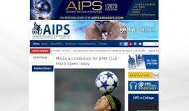 
							         Media accreditation for UEFA Club Finals opens today - AIPS Media								  
							    