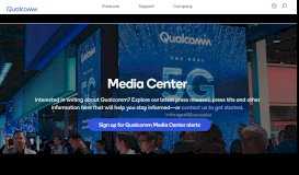 
							         Media Center | Qualcomm								  
							    