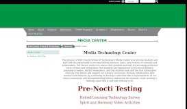 
							         Media Center - York County School of Technology								  
							    