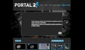 
							         Media + Downloads - Official Portal 2 Website								  
							    