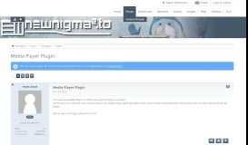 
							         Media Player Plugin - Plugins - Newnigma²								  
							    