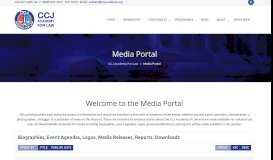 
							         Media Portal – CCJ Academy For Law								  
							    