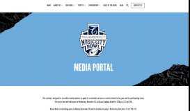 
							         Media Portal - Music City Bowl								  
							    