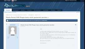 
							         Media Portal PVR Plugin kann nicht gestartet werden - Kodi & Live ...								  
							    