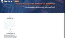 
							         MediaLab, Inc. - Quality Management Solutions Designed for ...								  
							    