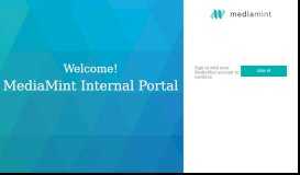 
							         MediaMint Internal Portal								  
							    