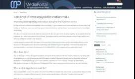 
							         MediaPortal Team Blogs - MEDIAPORTAL								  
							    