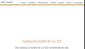 
							         Mediazza GmbH & Co. KG - BZ.medien								  
							    
