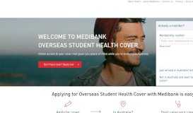 
							         Medibank Overseas Students Health Cover: Home								  
							    