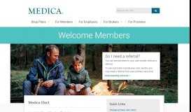 
							         Medica Elect Member Home Page - Medica								  
							    