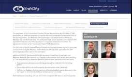 
							         Medicaid Eligibility (DSH/LIP) | KraftCPAs								  
							    