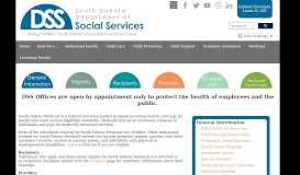 
							         Medicaid - South Dakota Department of Social Services								  
							    