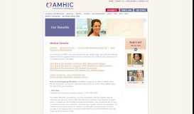 
							         Medical - AMHIC, A Reciprocal Association								  
							    