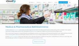 
							         Medical and Pharmaceutical B2B Ecommerce Platform | Cloudfy								  
							    