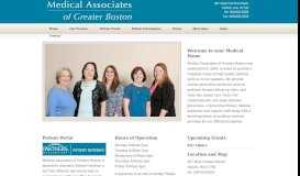 
							         Medical Associates of Greater Boston								  
							    