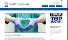 
							         Medical Cardiology - Tri City Cardiology								  
							    