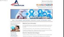 
							         Medical Care Providers AmeriPlan® USA - Medical Discount Plans ...								  
							    