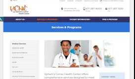 
							         Medical Care - Uphams' Corner Health Center » Services								  
							    