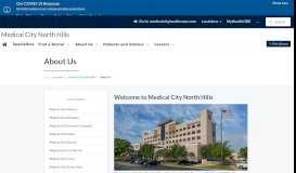 
							         Medical City | Medical City North Hills								  
							    