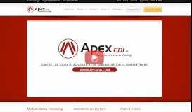 
							         Medical Claims Processing | Apex EDI Billing Clearinghouse								  
							    