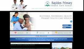 
							         Medical, Dental, Mental Health Services | Rapides Primary								  
							    