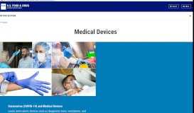 
							         Medical Devices - FDA								  
							    
