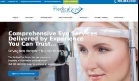 
							         Medical Eye Center: LASIK Manchester | Cataract Surgery Bedford NH								  
							    