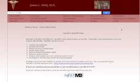 
							         Medical Home | Patient Web Portal - JamesLHollyMD.com								  
							    