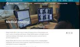 
							         Medical Imaging | Phelps Health								  
							    