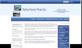 
							         Medical Information for Patients - The Tollerford Practice								  
							    