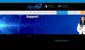 
							         Medical Management Customer Support | MediPro, Inc.								  
							    