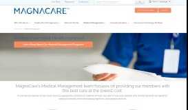 
							         Medical Management - MagnaCare								  
							    