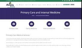 
							         Medical & Pediatric Services - Ampla Health								  
							    