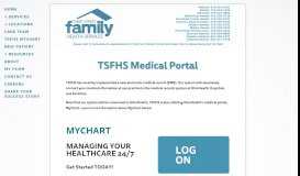 
							         Medical Portal — Third Street Family Health Services - Behavioral ...								  
							    