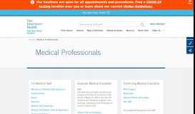 
							         Medical Professionals - Yale New Haven Hospital								  
							    