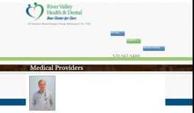 
							         Medical Providers - River Valley Health and Dental								  
							    