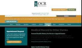 
							         Medical Record & Other Forms | Orthopaedic & Spine Center of the ...								  
							    