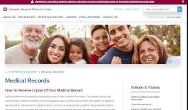 
							         Medical Records | Centinela Hospital								  
							    