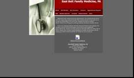 
							         Medical Records - East Belt Family Medicine, PA								  
							    