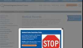 
							         Medical Records (EMR) - Rutland Regional Medical Center								  
							    