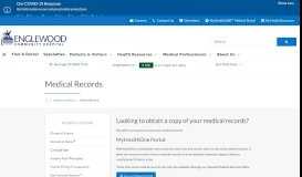
							         Medical Records | Englewood Community Hospital | Englewood, FL								  
							    