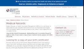 
							         Medical Records | Fort Sanders Regional Medical Center, a member ...								  
							    