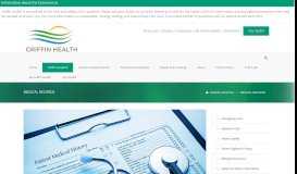 
							         Medical Records | Griffin Health - Derby Connecticut - Griffin Hospital								  
							    