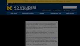 
							         Medical Records | Michigan Medicine								  
							    