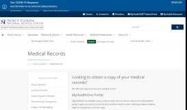 
							         Medical Records | North Florida Regional Medical Center | Gainesville ...								  
							    