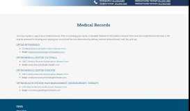 
							         Medical Records - Optim Orthopedics								  
							    