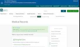 
							         Medical Records - Overland Park Regional Medical Center								  
							    