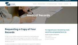 
							         Medical Records | Patient Resources | Butler Hospital								  
							    