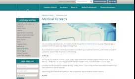 
							         Medical Records | Physicians' Clinic of Iowa, P.C.								  
							    