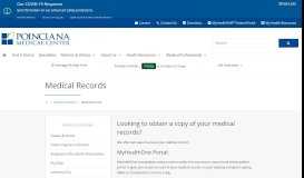 
							         Medical Records | Poinciana Medical Center								  
							    
